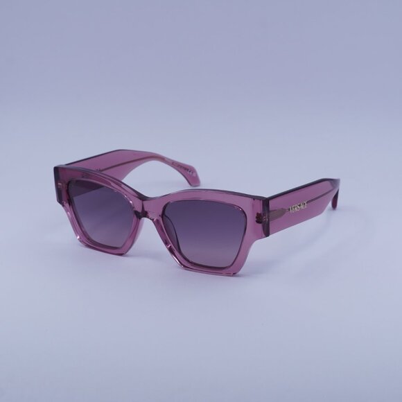 Versace VE4492U 551646 Sunglasses Pink Square Frame, Pink Grey Lenses main image 9